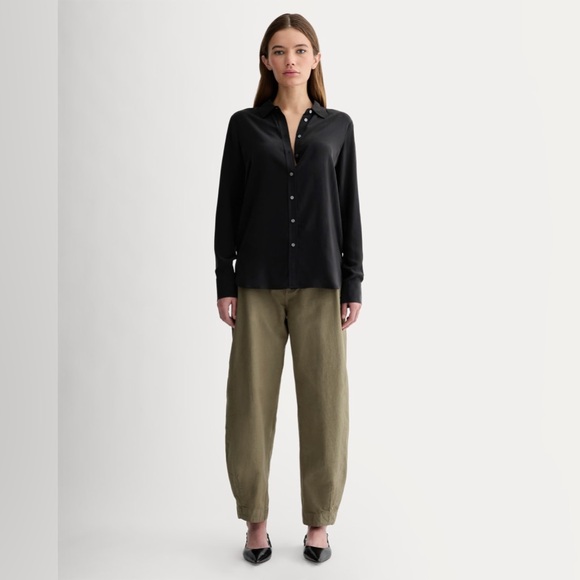 New Everlane The Clean Silk Shirt - Picture 1 of 13